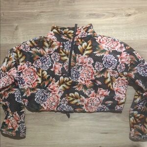 Floral Cropped Jacket